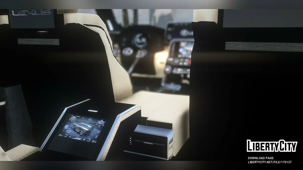 Lexus LX600 2022 v3.0 / GTA 5