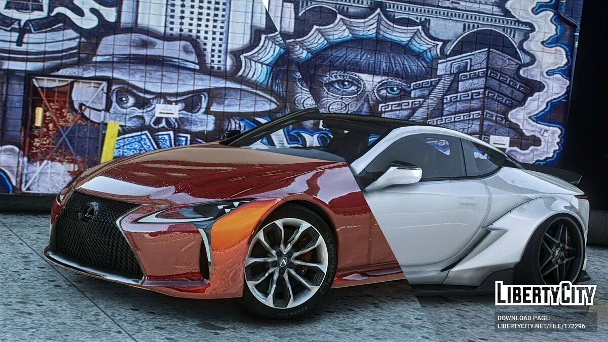 Lexus LC 500 v2.1 / GTA 5
