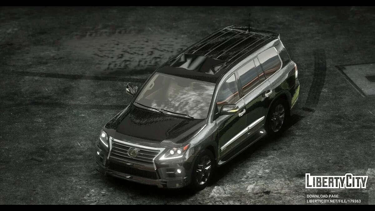 Lexus LX570 2015 Sport v1.0 / GTA 5