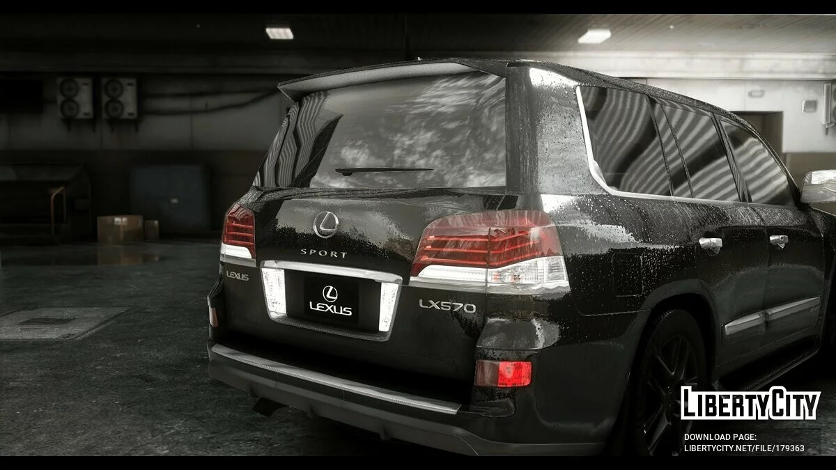 Lexus LX570 2015 Sport v1.0 / GTA 5