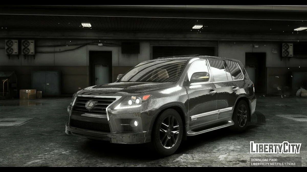 Lexus LX570 2015 Sport v1.0 / GTA 5