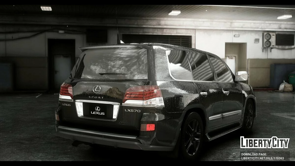 Lexus LX570 2015 Sport v1.0 / GTA 5