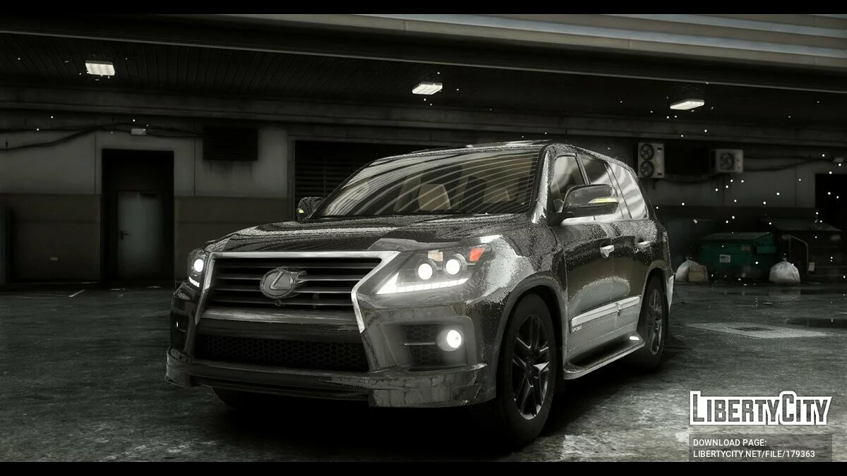 Lexus LX570 2015 Sport v1.0 / GTA 5
