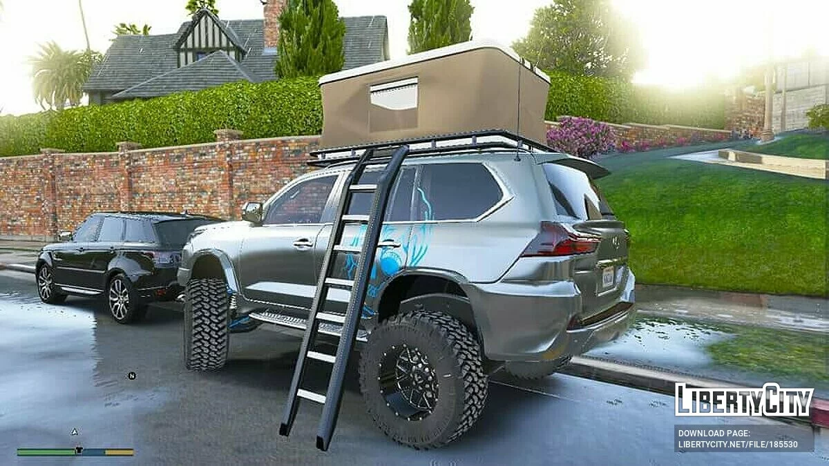 Lexus LX570 Old Ghost Edition / GTA 5