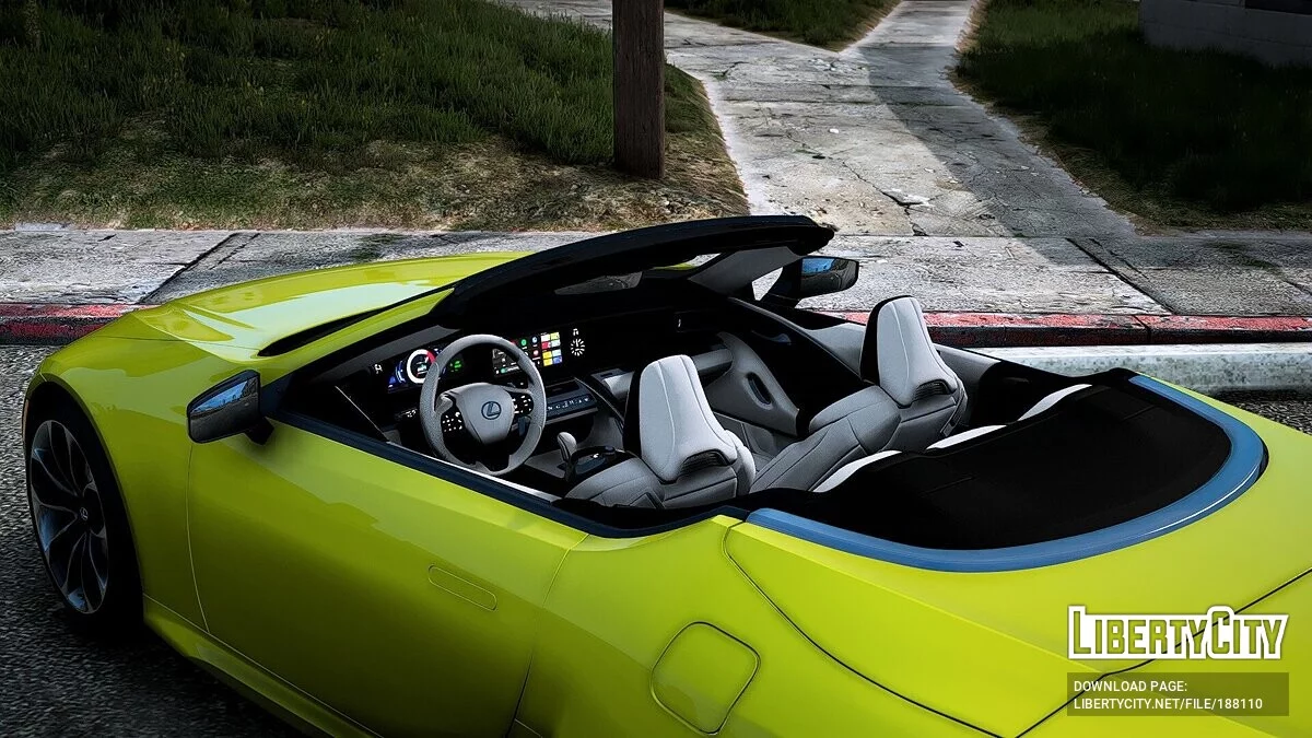 Lexus LC500 Cabrio / GTA 5
