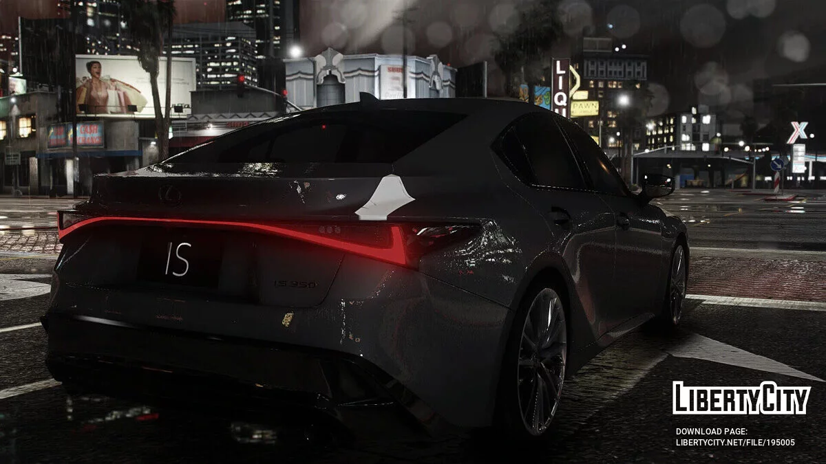 Lexus IS350 2021 v1.0 / GTA 5