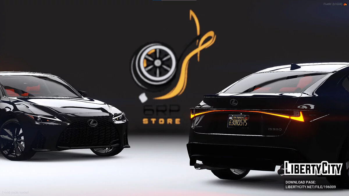 2021 Lexus IS350 F-Sport v1.1 / GTA 5