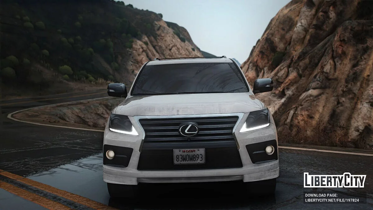 Lexus LX570 2015 Sport / SuperCharged v1.0 / GTA 5