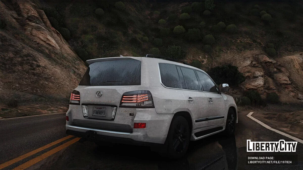 Lexus LX570 2015 Sport / SuperCharged v1.0 / GTA 5