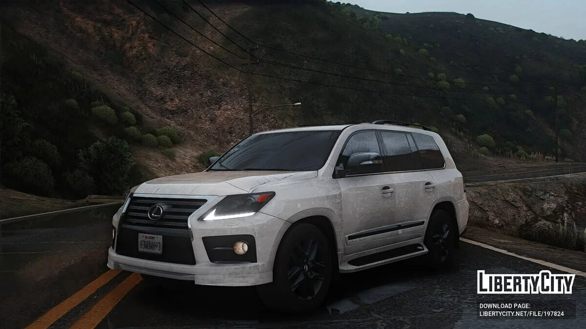 Lexus LX570 2015 Sport / SuperCharged v1.0 / GTA 5