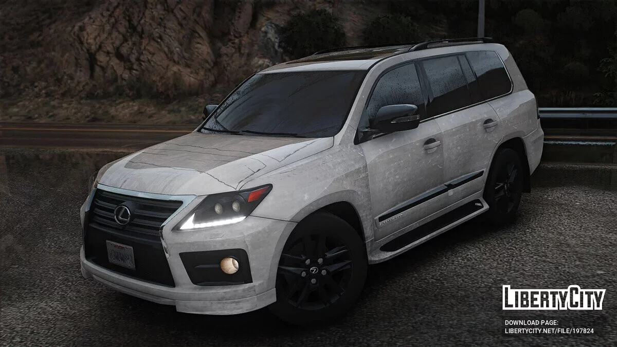 Lexus LX570 2015 Sport / SuperCharged v1.0 / GTA 5