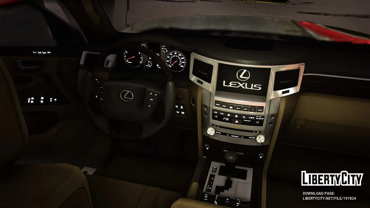 Lexus LX570 2015 Sport / SuperCharged v1.0 / GTA 5