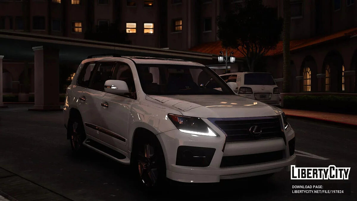 Lexus LX570 2015 Sport / SuperCharged v1.0 / GTA 5