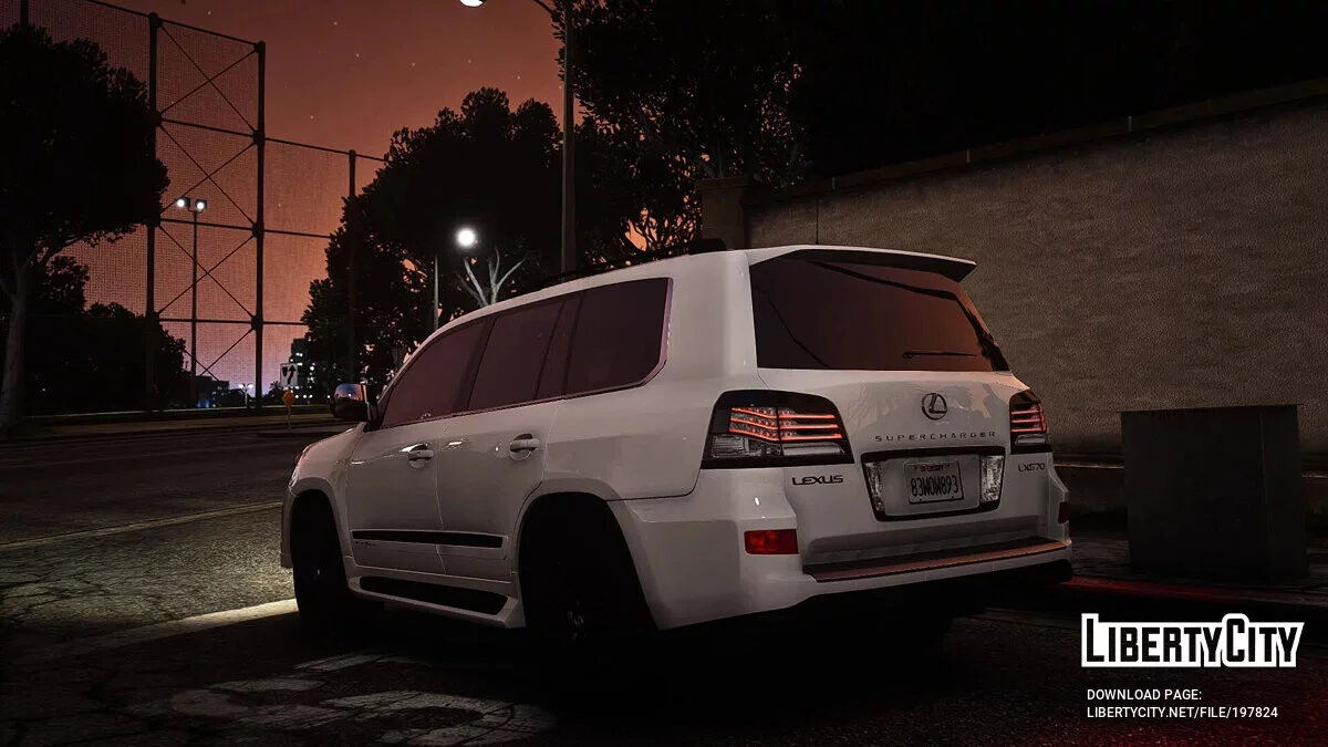 Lexus LX570 2015 Sport / SuperCharged v1.0 / GTA 5