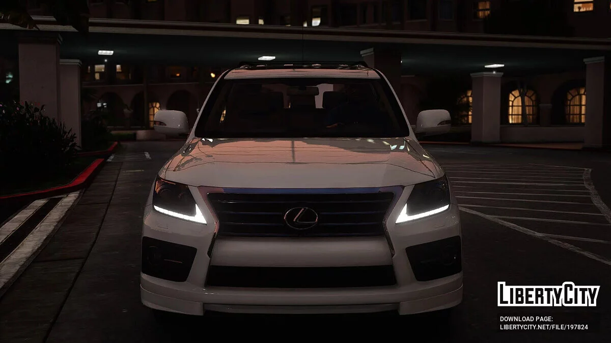 Lexus LX570 2015 Sport / SuperCharged v1.0 / GTA 5
