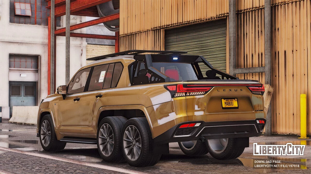 Lexus LX600 6x6 / GTA 5