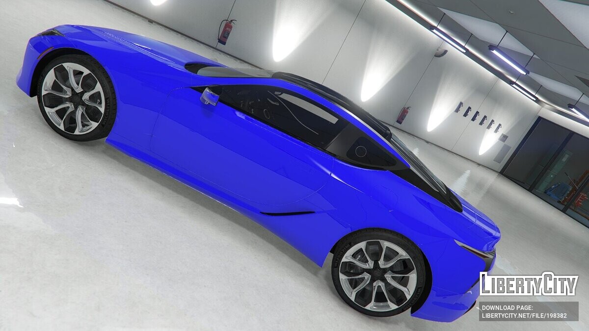 Скачать Lexus LC 500 для GTA 5