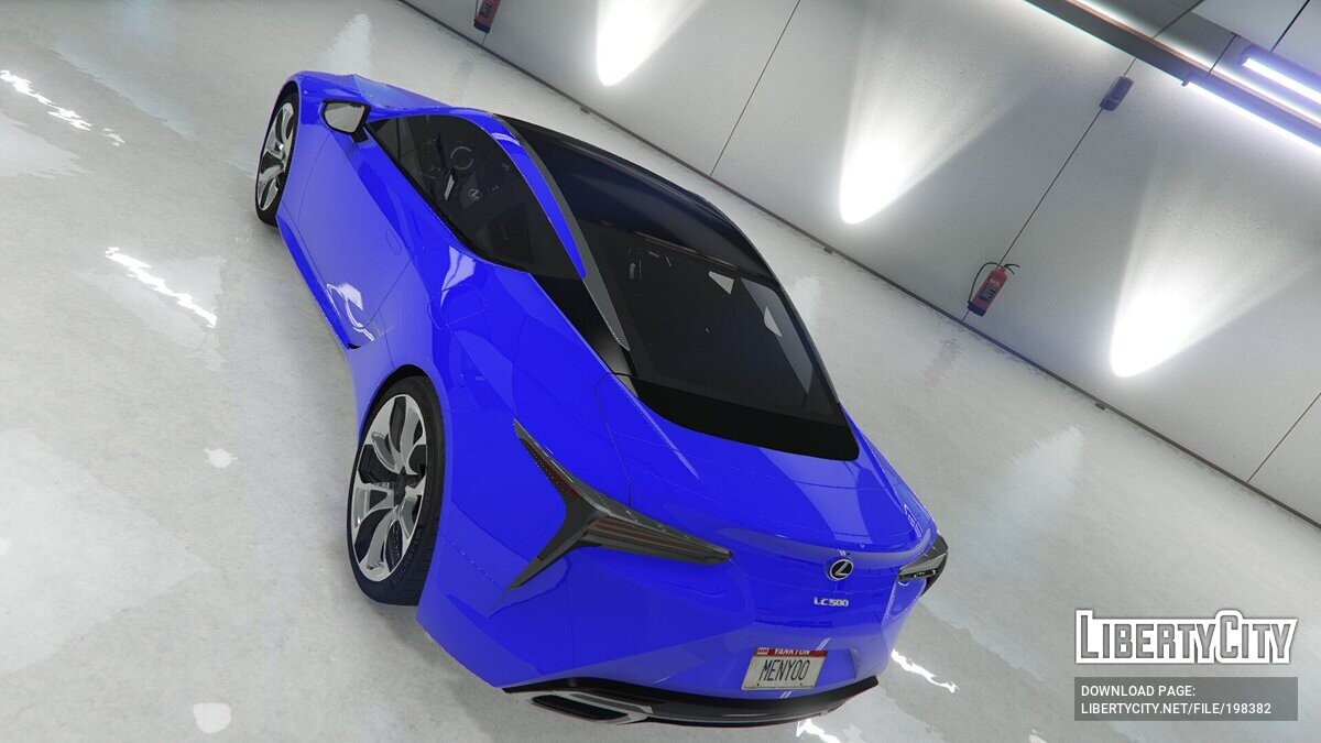 Скачать Lexus LC 500 для GTA 5