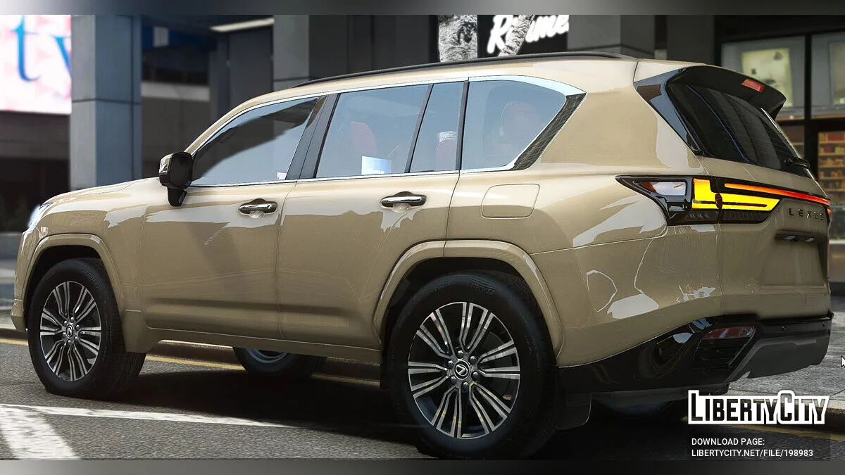 Lexus LX 570 v1.1 / GTA 5