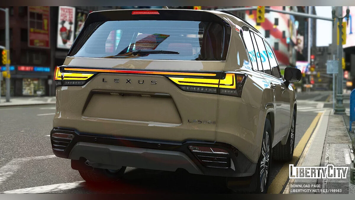 Lexus LX 570 v1.1 / GTA 5