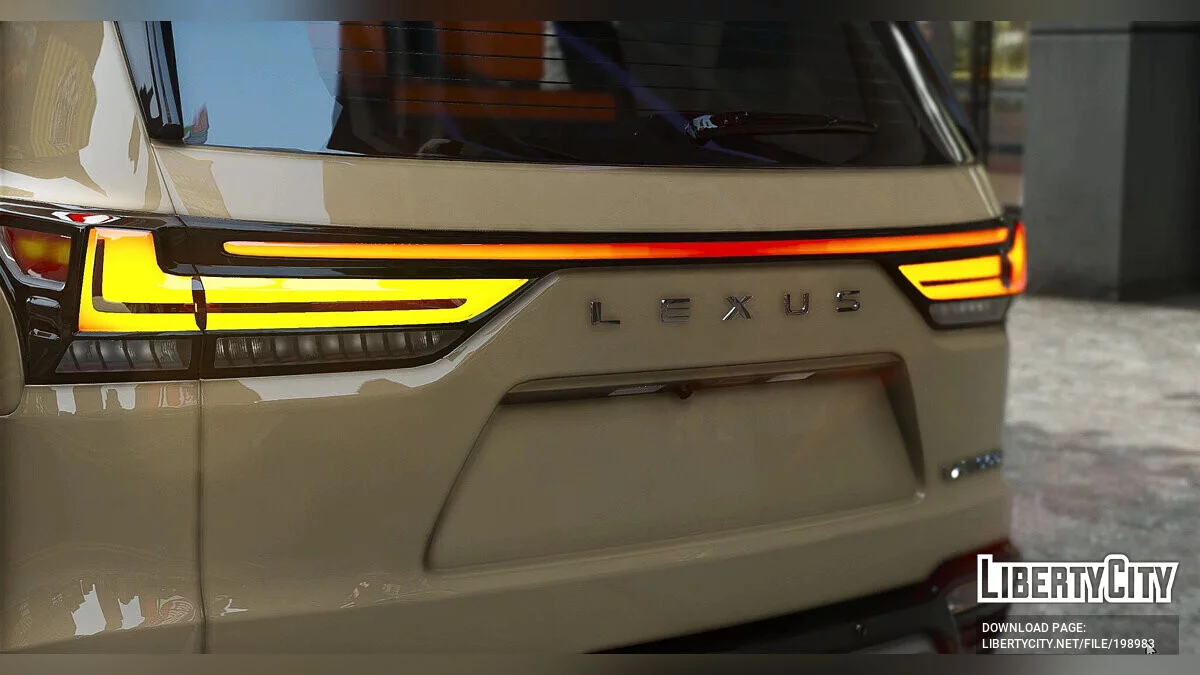 Lexus LX 570 v1.1 / GTA 5