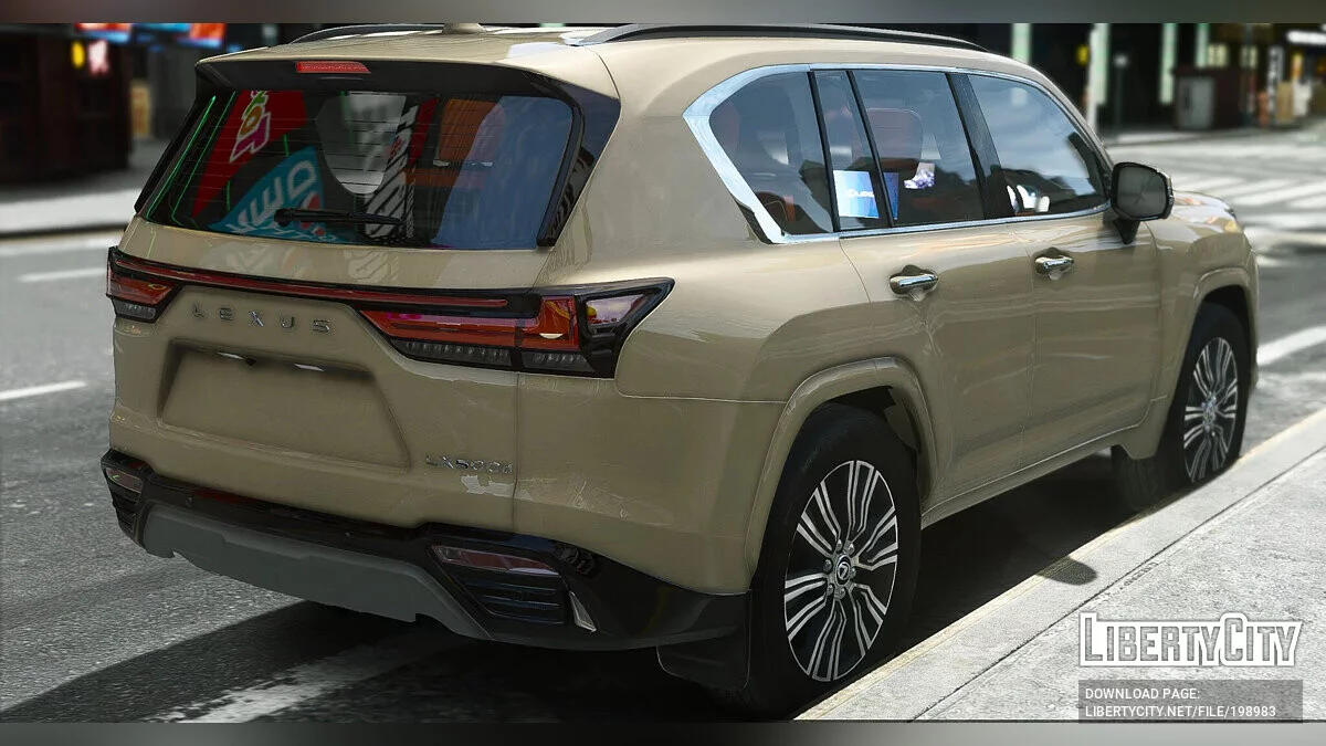 Lexus LX 570 v1.1 / GTA 5