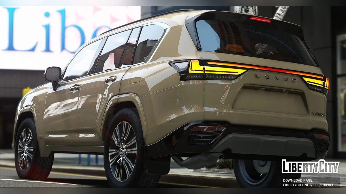 Lexus LX 570 v1.1 / GTA 5