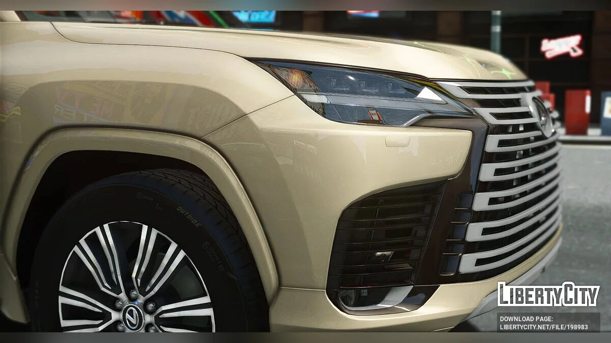 Lexus LX 570 v1.1 / GTA 5