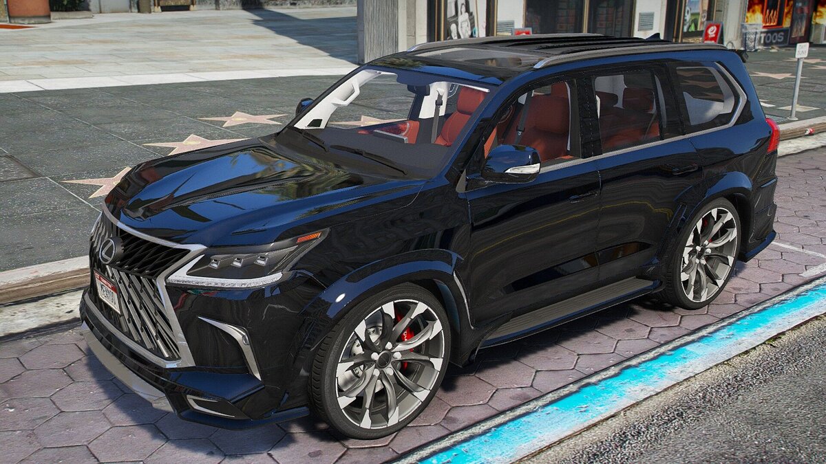 Скачать 2018 Lexus LX570 Wald для GTA 5