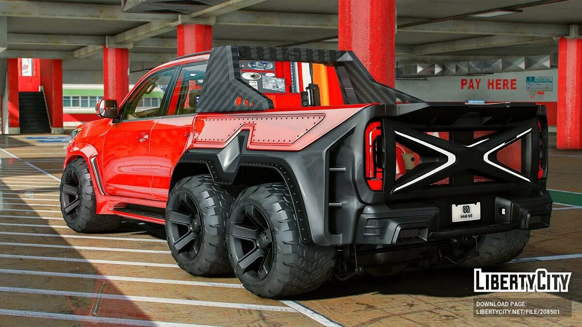2022 Lexus LX600 6x6 Edition / GTA 5