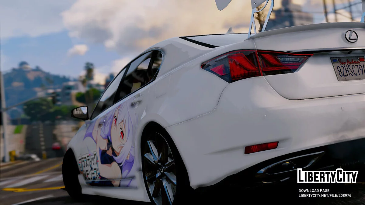 Lexus GS 350 プラスティック・メモリーズ アイラ痛車 / GTA 5