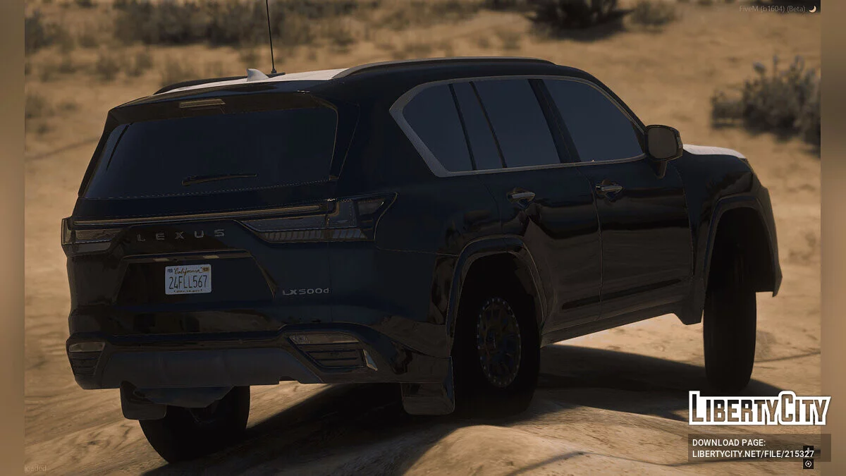 Lexus LX500D 2022 / GTA 5