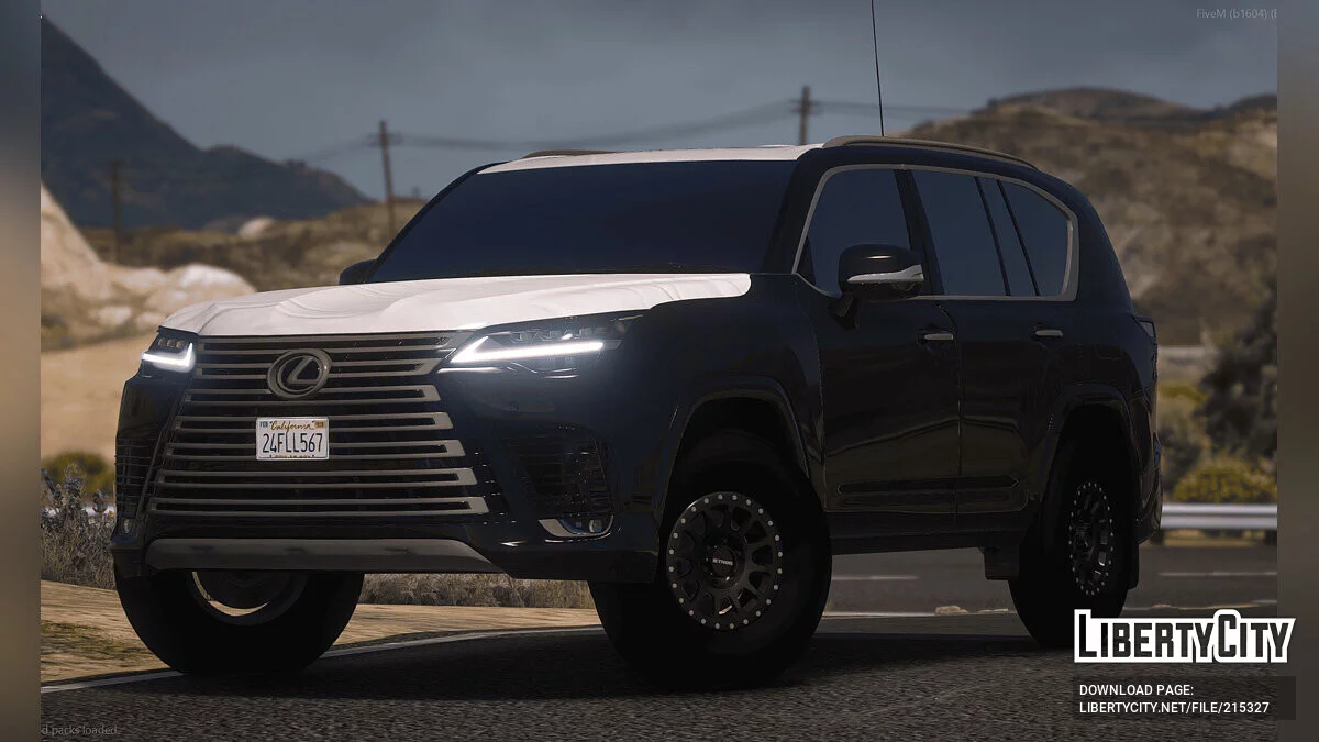 Lexus LX500D 2022 / GTA 5