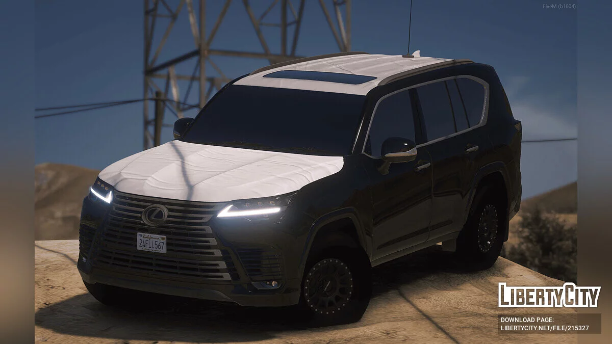 Lexus LX500D 2022 / GTA 5
