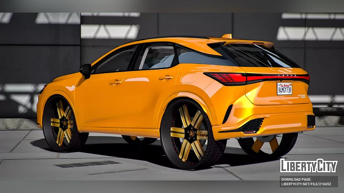 Lexus RX 2024 Rucci Gucci Donk / GTA 5