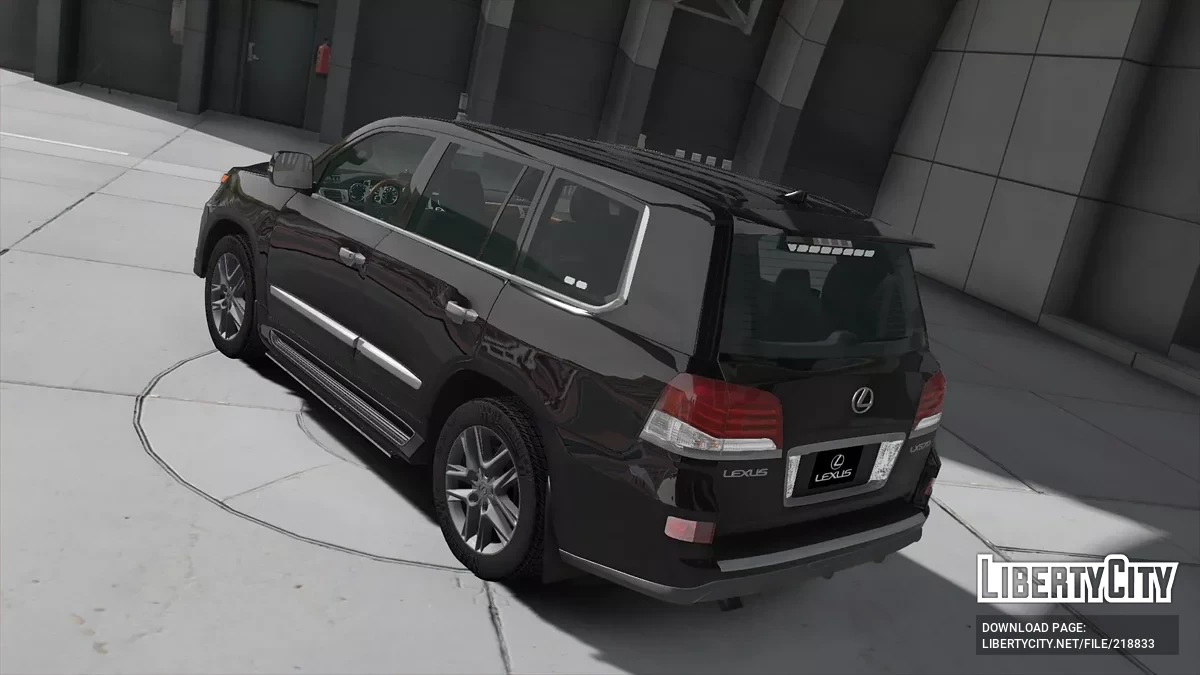 Lexus LX 570 Unmarked / GTA 5