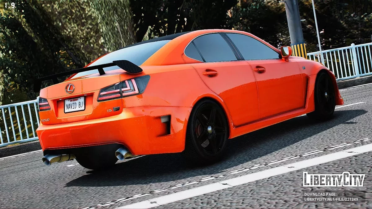 2009 Lexus IS-F v1.0 / GTA 5