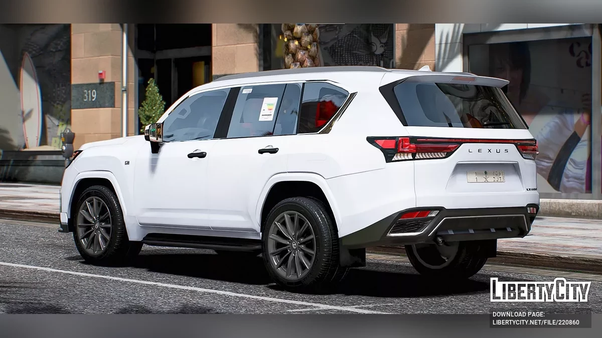 Lexus LX600 F-Sport 2022 / GTA 5
