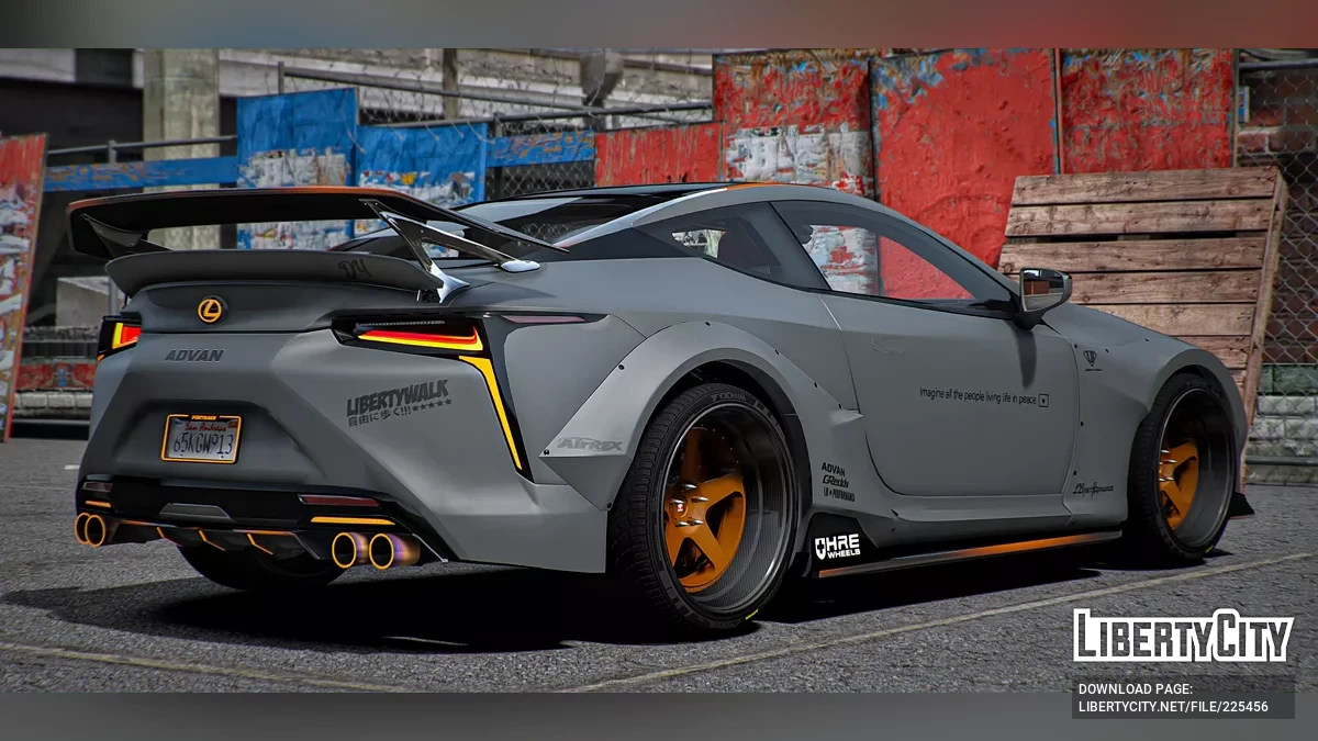 Lexus LC500 (4 Livery) / GTA 5