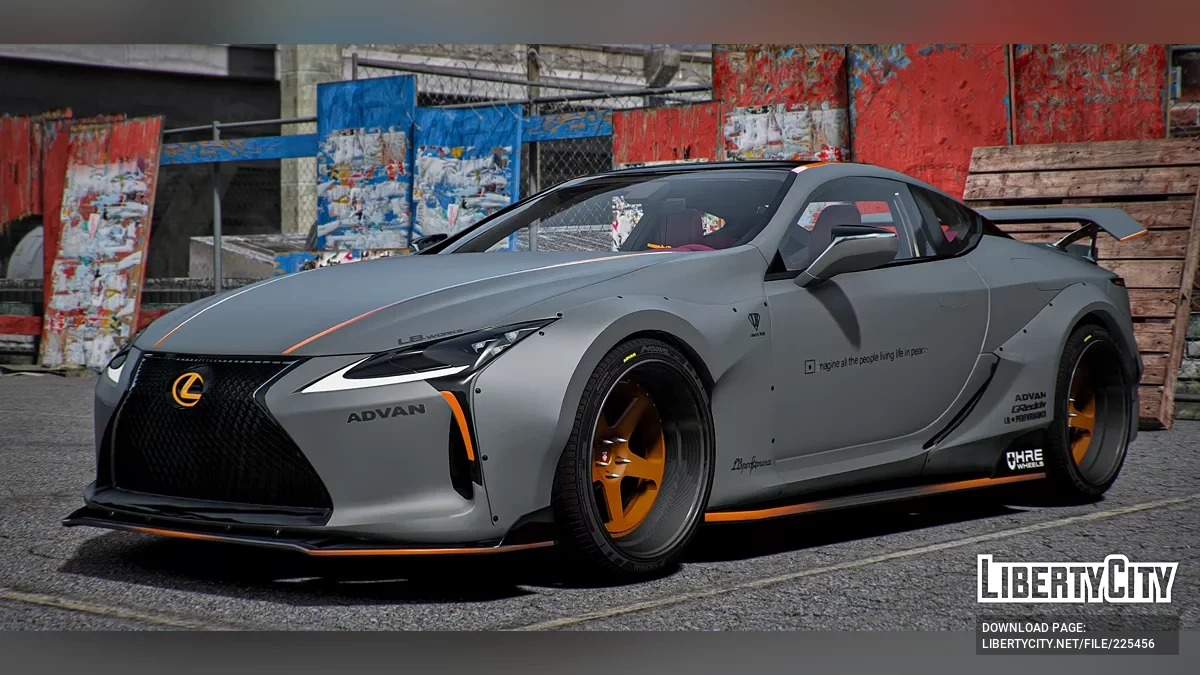 Lexus LC500 (4 Livery) / GTA 5