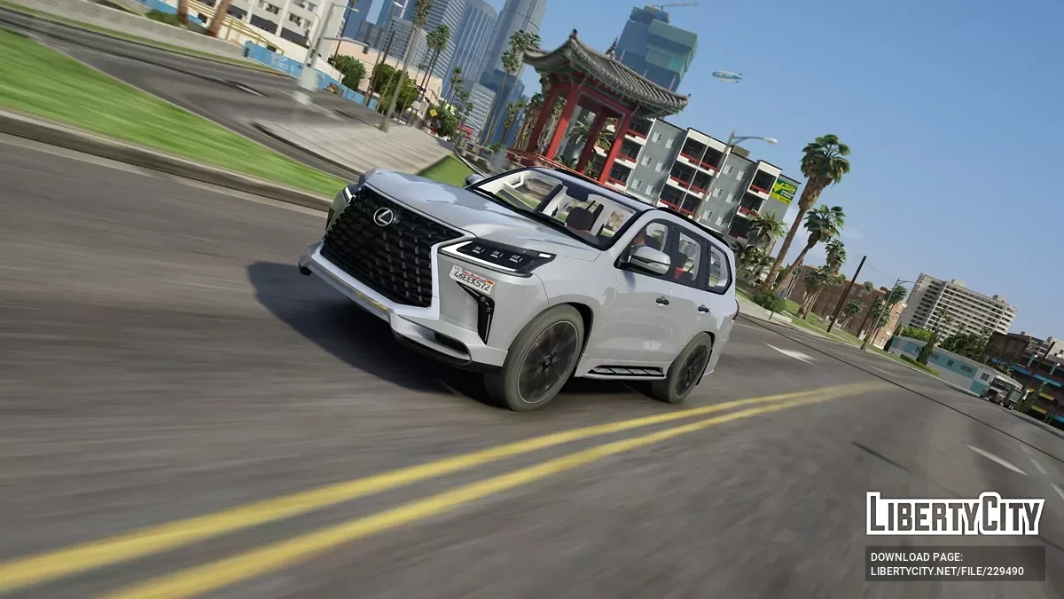 Lexus Lx570 Black Edition 2019 / GTA 5
