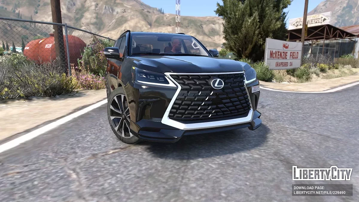 Lexus Lx570 Black Edition 2019 / GTA 5