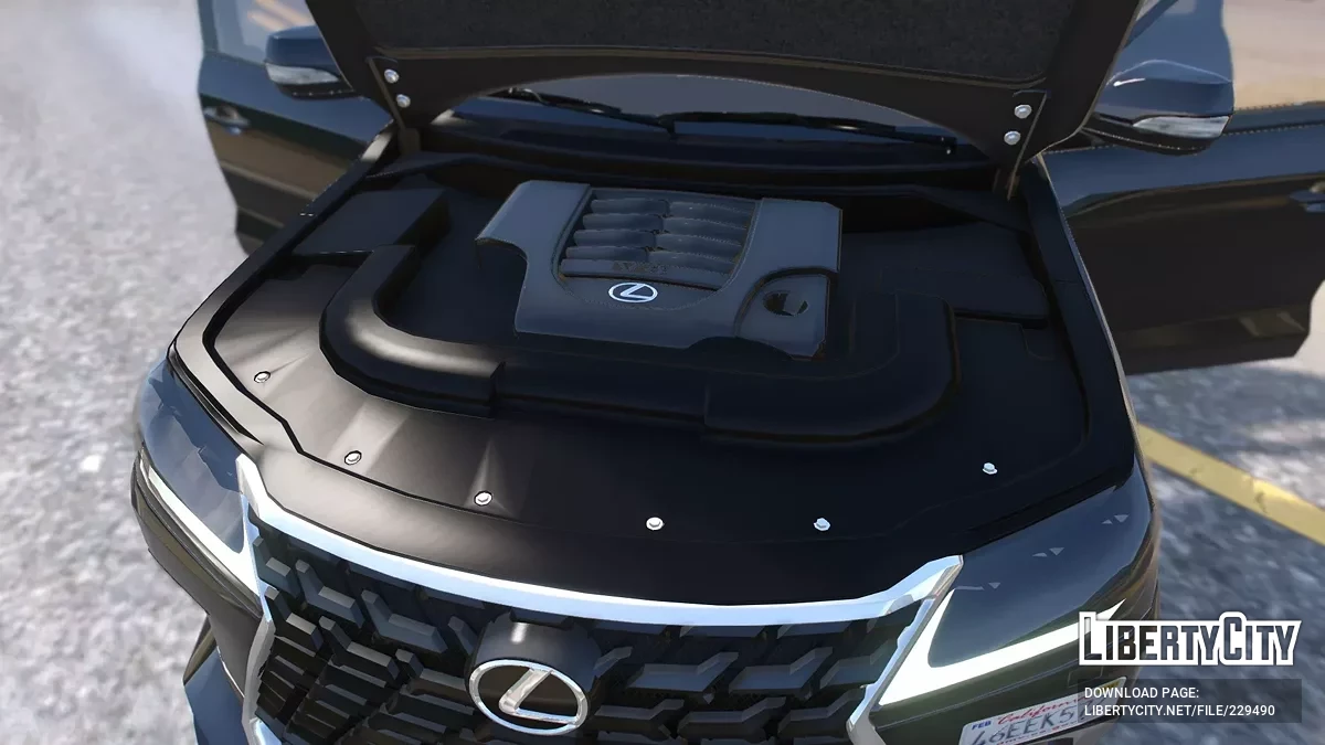 Lexus Lx570 Black Edition 2019 / GTA 5