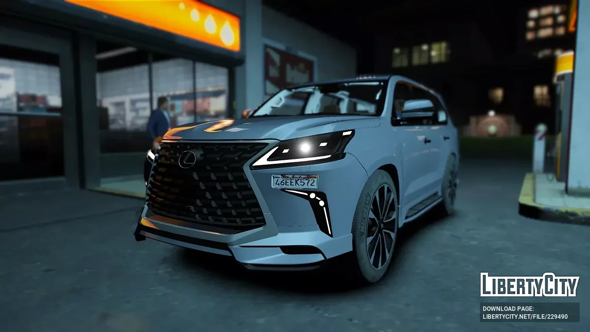 Lexus Lx570 Black Edition 2019 / GTA 5