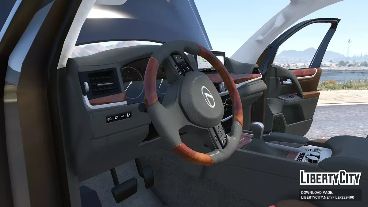 Lexus Lx570 Black Edition 2019 / GTA 5