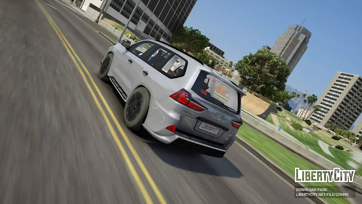 Lexus Lx570 Black Edition 2019 / GTA 5