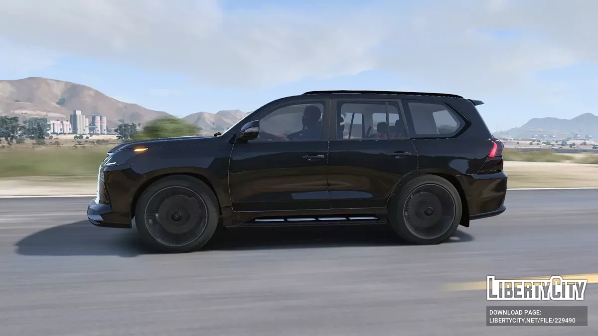 Lexus Lx570 Black Edition 2019 / GTA 5