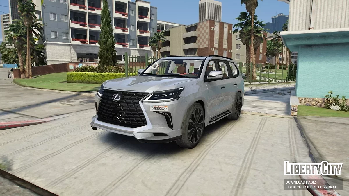 Lexus Lx570 Black Edition 2019 / GTA 5