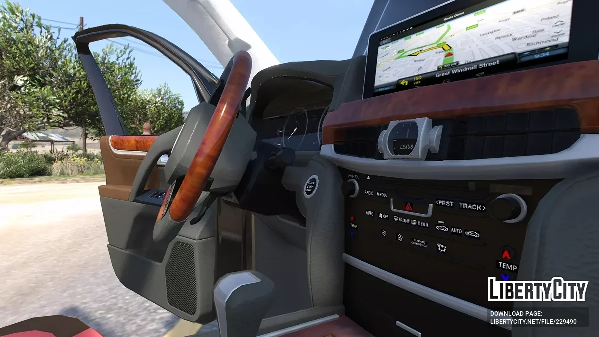 Lexus Lx570 Black Edition 2019 / GTA 5