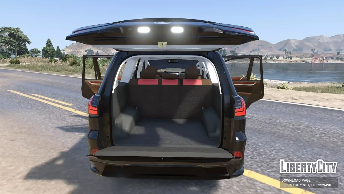Lexus Lx570 Black Edition 2019 / GTA 5